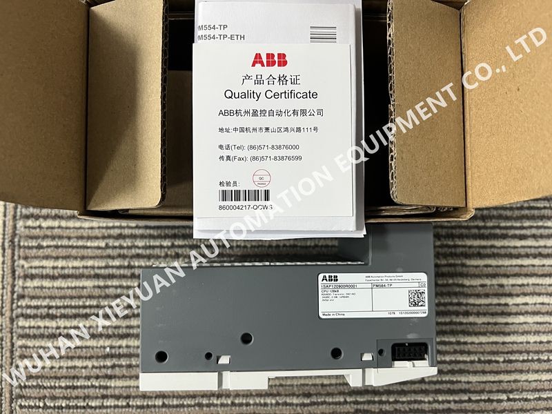 ABB PM564-TP 1SAP120900R0001 AC500 Programmable Logic Controller for Automation Systems