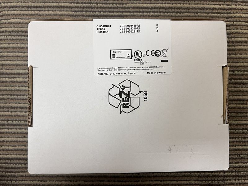ABB CI854BK01 PROFIBUS-DP/V1 Interface Module for AC 800M Communication Replacement